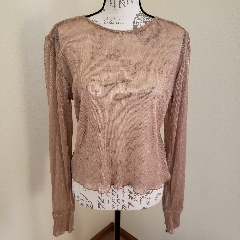 Blush Color Blouse
